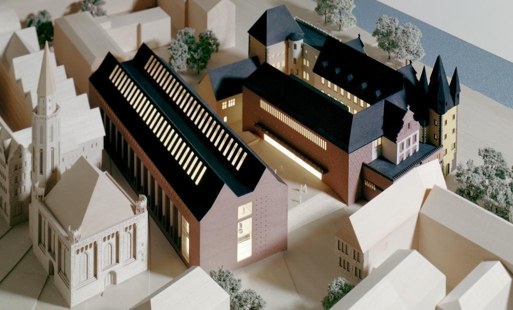 Architekturmodell Museumsquartier © HMF Jörg Baumann