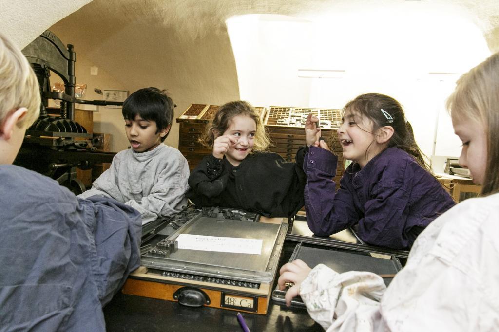 Druckwerkstatt im Jungen Museum © HMF Stefanie Kösling (2)