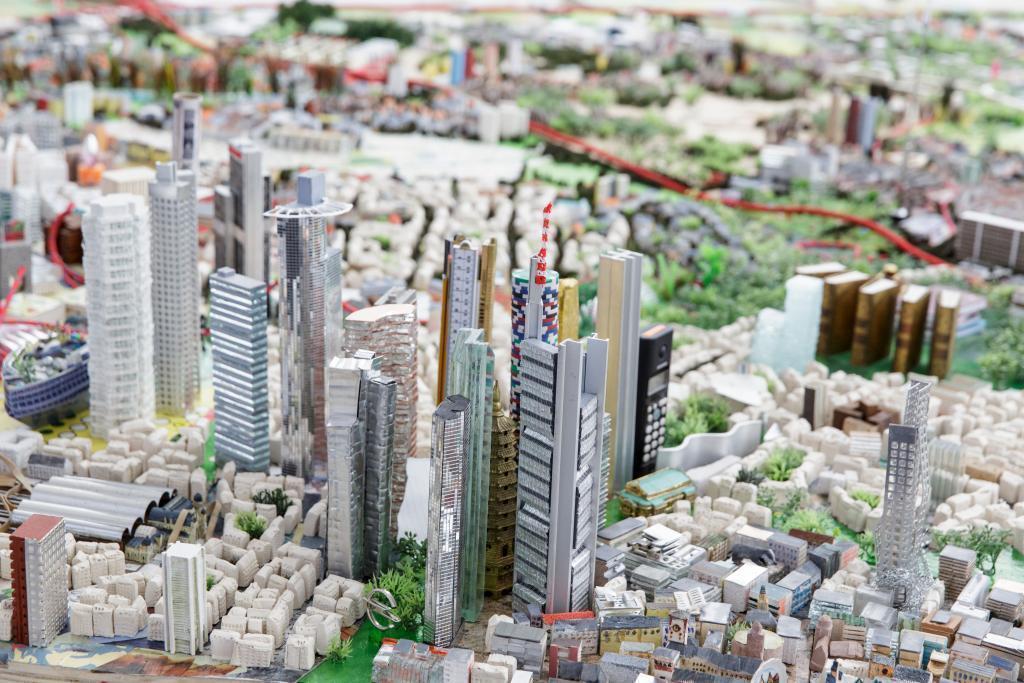 MeinFrankfurtModell_Skyline©HMF, Stefanie Kösling