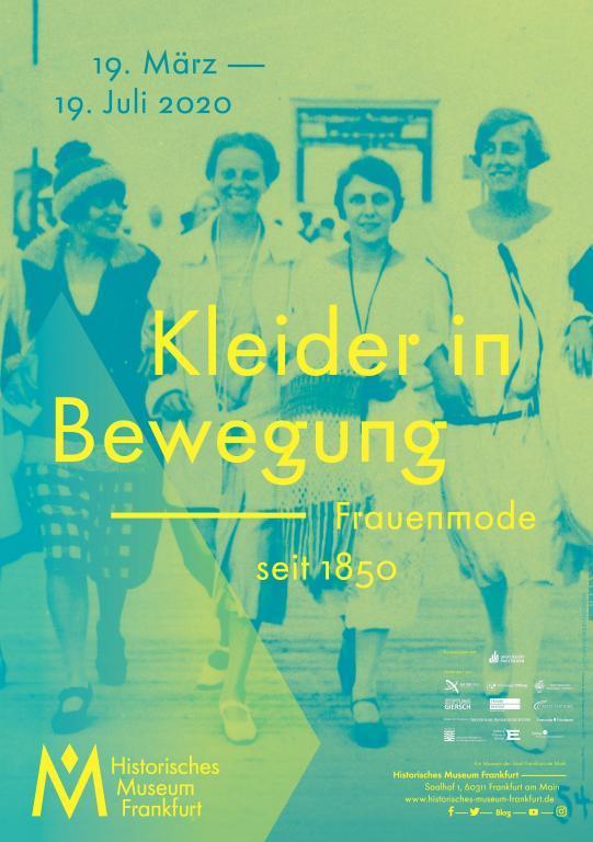 Plakat, Kleider in Bewegung © HMF