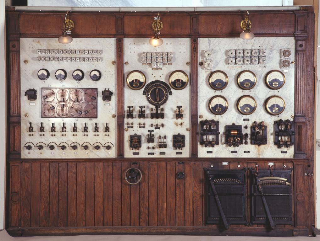Hartmann und Braun Schalttafel 1898-1927 © HMF Plate